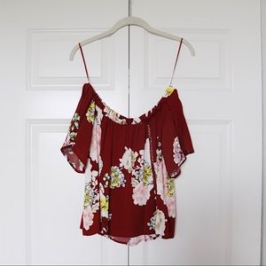 ASTR Lantana Off the Shoulder Top